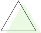 Retro Triangle with Green Retro Triangle with Green
